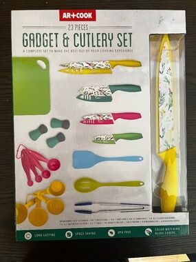 PS-10 AR+Cook 23-Piece Gadget and Cutlery Set - BRAND NEW SEALED IN BOX!